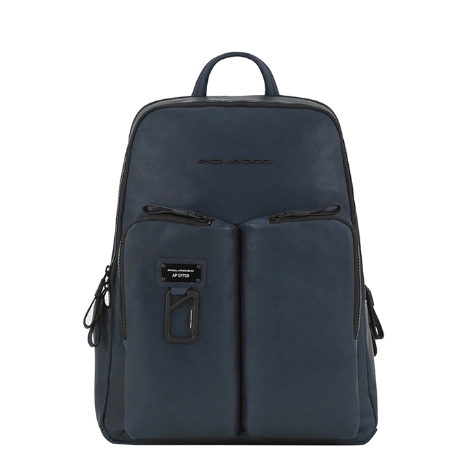 Piquadro Harper Computer Backpack With iPad Pro Pocket blue - 1