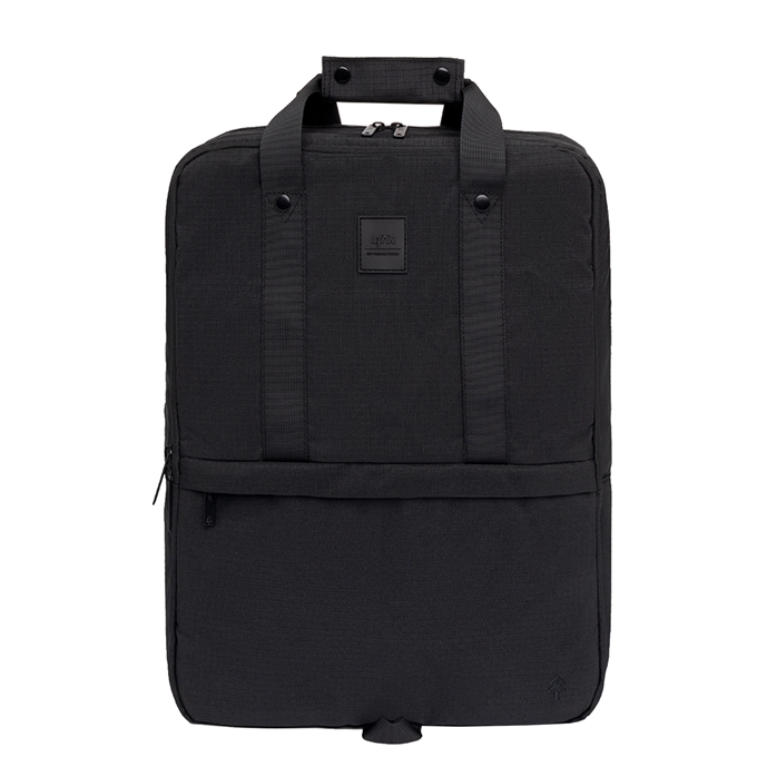 Lefrik Daily Laptop Backpack 15'' Vandra black ripstop - 1