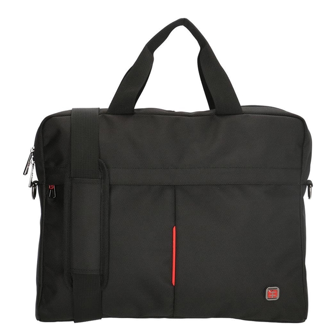 Enrico Benetti Cornell Laptop Bag 17,3'' zwart - 1