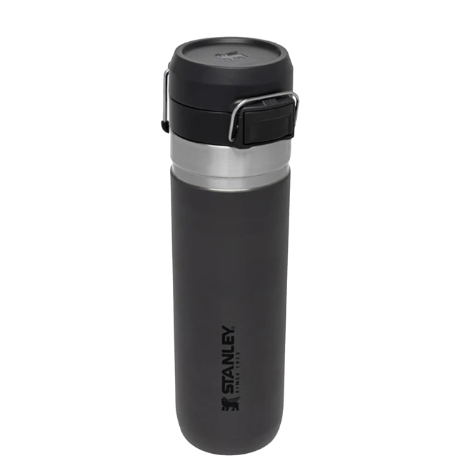 Stanley The Quick-Flip Water Bottle 0.7L charcoal - 1