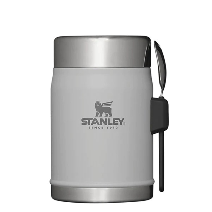Stanley The Legendary Food Jar + Spork 0.4L ash - 2