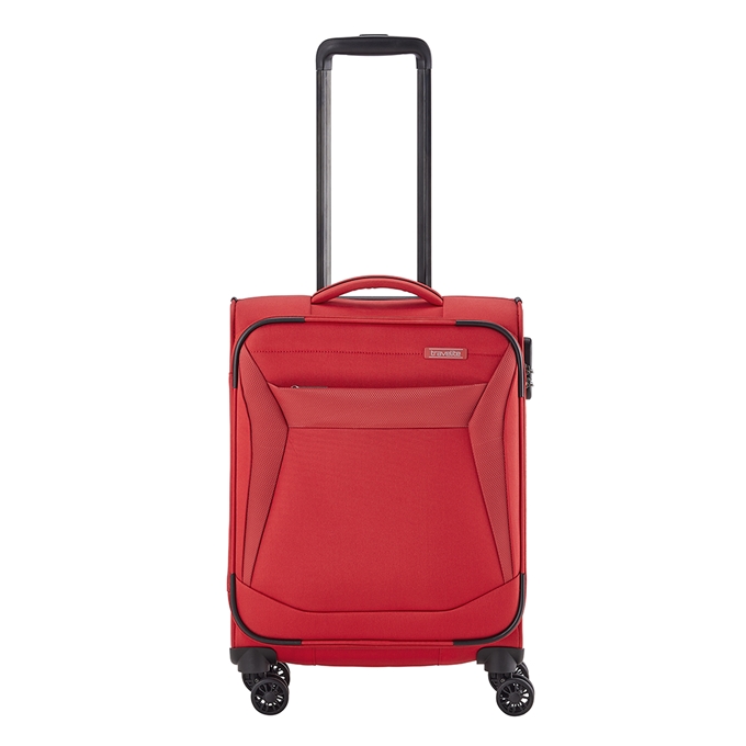 Travelite Chios 4 Wiel Trolley S red - 1
