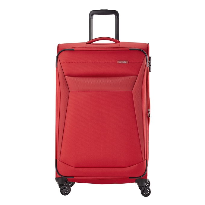 Travelite Chios 4 Wiel Trolley L red - 1