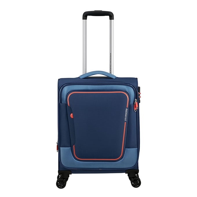 American Tourister Pulsonic Spinner 55 EXP combat navy - 1