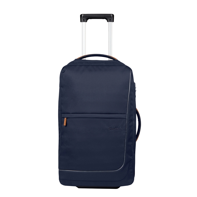 Satch Flow M Check-In Trolley pure navy - 1