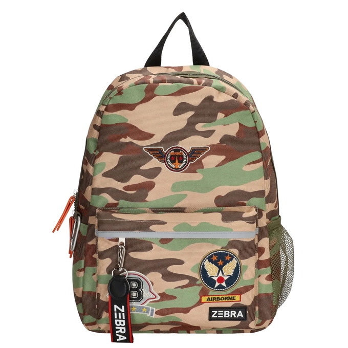 Zebra Trends Finn Rucksack grün-camouflage - 1