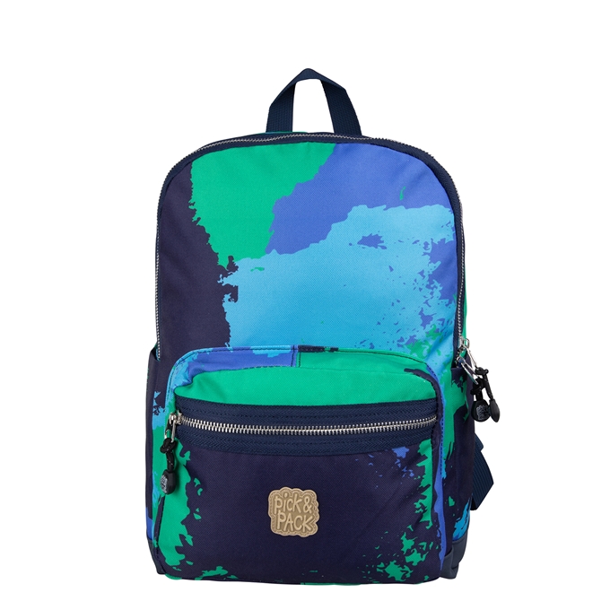 Pick & Pack Faded Camo Backpack M blue - 1