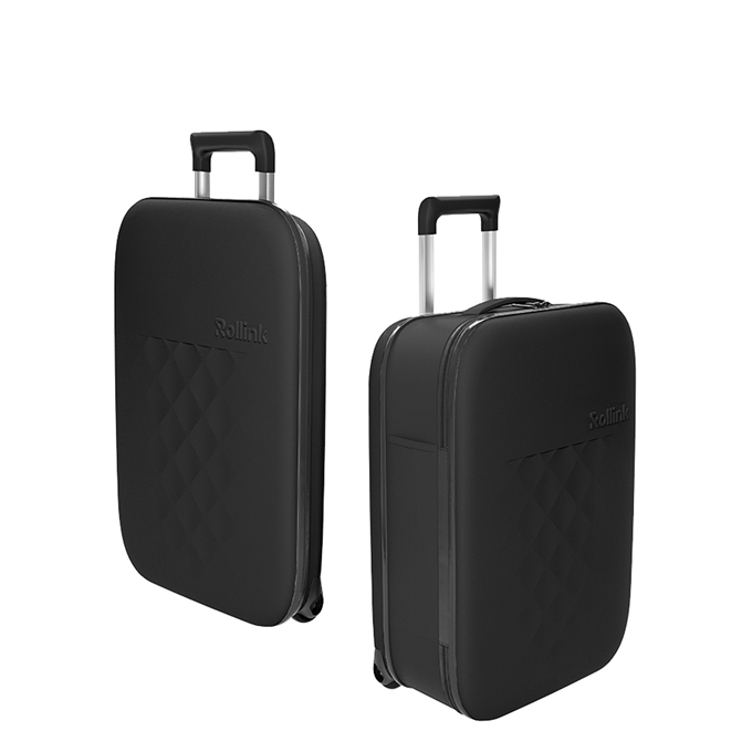 Rollink Flex Vega II Opvouwbare Handbagage Koffer black - 2