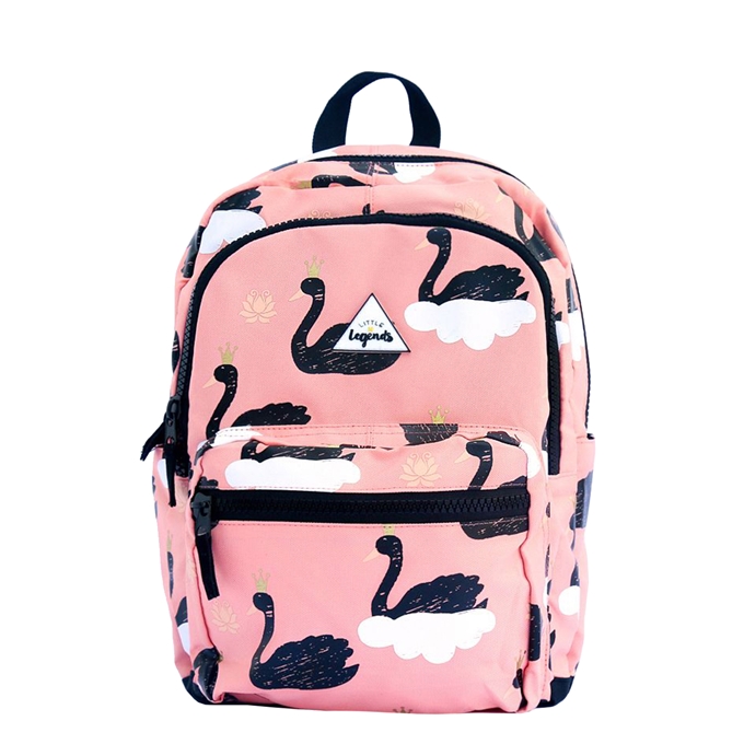 Little Legends Swan Backpack L roze - 1