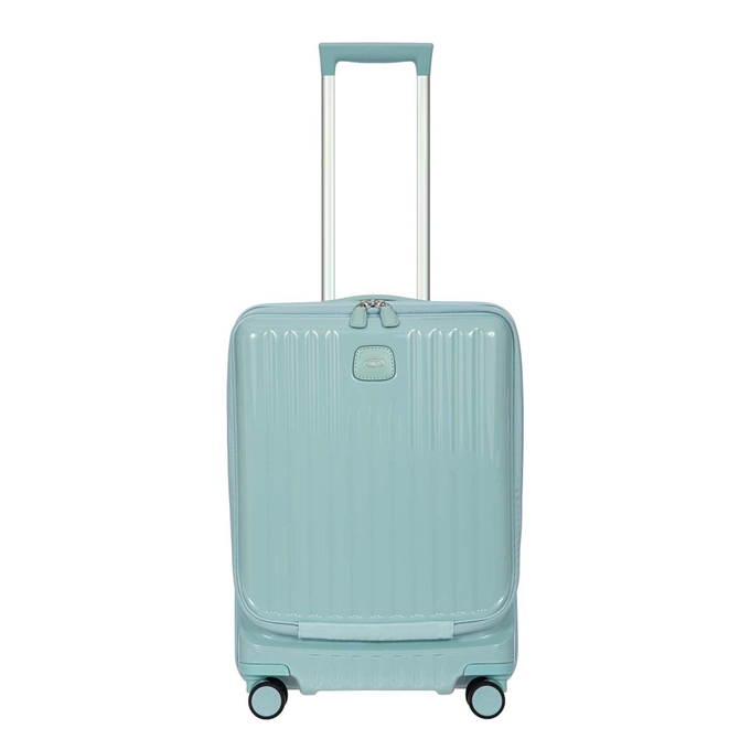 Bric's Positano Cabin Trolley 55 with Pocket light blue - 1