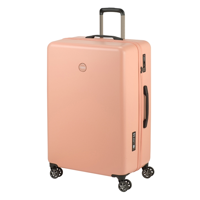 Princess Traveller PT-01 Deluxe Large Trolley peony pink - 1