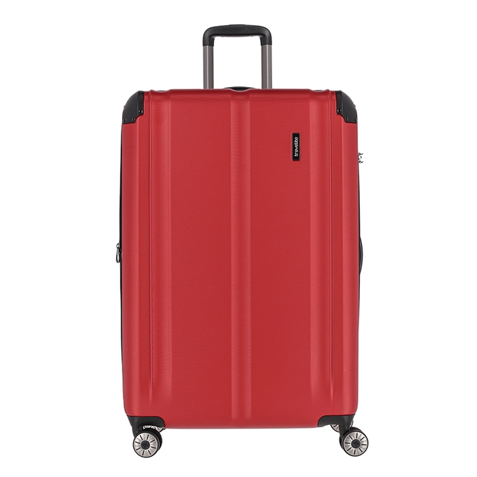 Travelite City 4 Wiel Trolley L Expandable red - 1