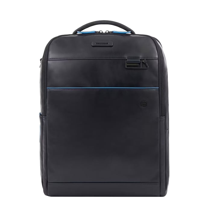 Piquadro Blue Square Computer Backpack Plain With iPad Pro blue - 1