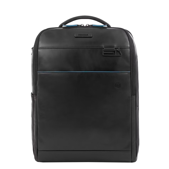 Piquadro Blue Square Computer Backpack Plain With iPad Pro black - 1