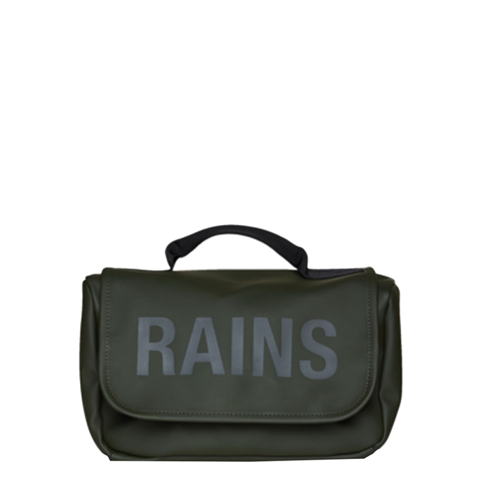Rains Texel Wash Bag W1 green - 1