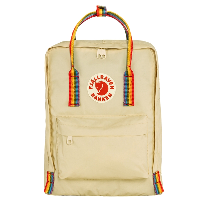 Fjallraven Kanken Rainbow light oak-rainbow pattern - 1