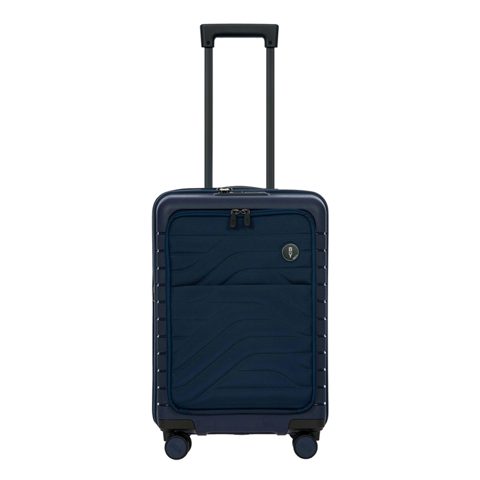 Bric's Ulisse Cabin Trolley 55 Expandable Pocket ocean blue - 1