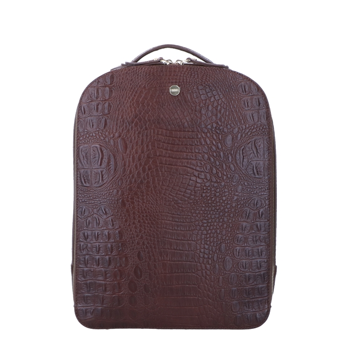 FMME. Claire 13.3 Backpack Croco brown - 1