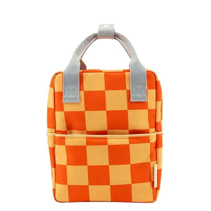 Sticky Lemon Farmhouse Backpack Small Checkerboard pear jam - ladybird red - 1