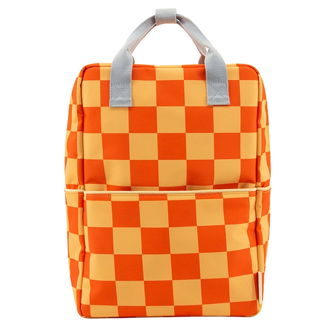 Sticky Lemon Farmhouse Backpack Large Checkerboard pear jam - ladybird red - 1