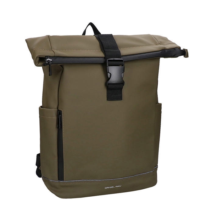 Daniel Ray Highlands Waterafstotende Laptop Backpack 15.6'' M olive green - 1