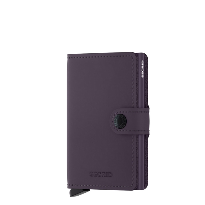 Secrid Miniwallet Portemonnee Matte dark purple - 1