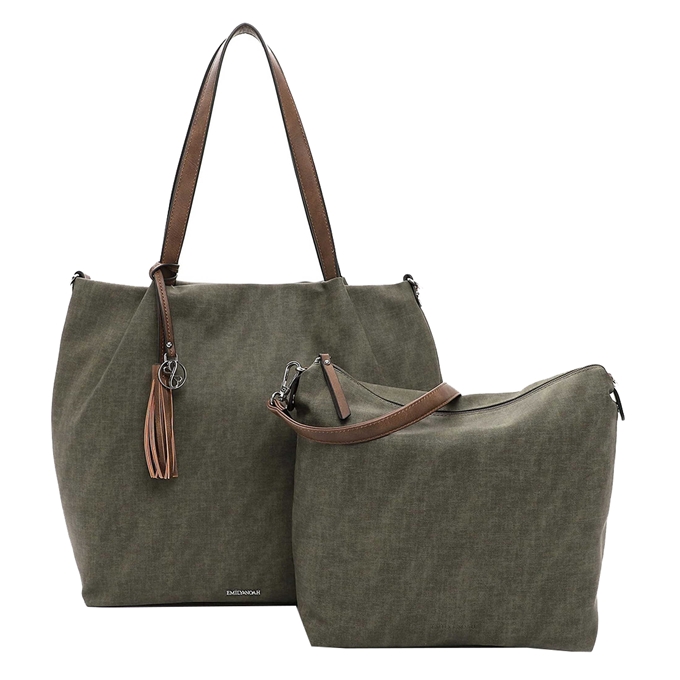 Emily & Noah Elke Cityshopper L olive/cognac - 1