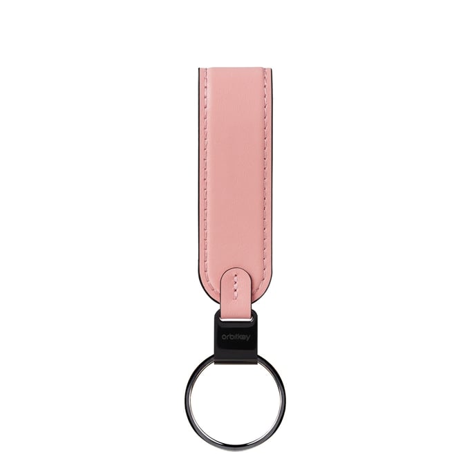 Orbitkey Loop Keychain Leather cotton candy - 1
