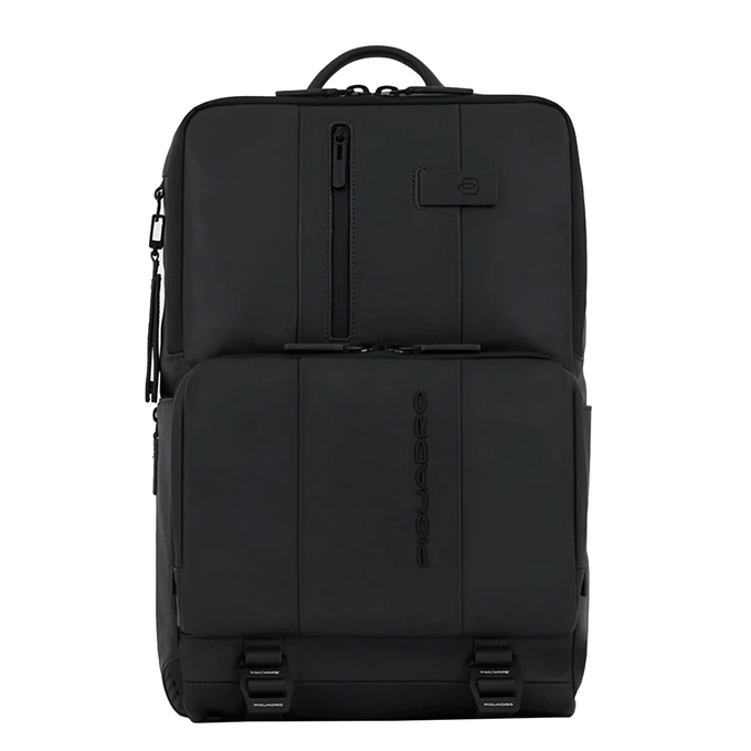 Piquadro Urban Fast-check Laptop and Ipad Backpack black - 1