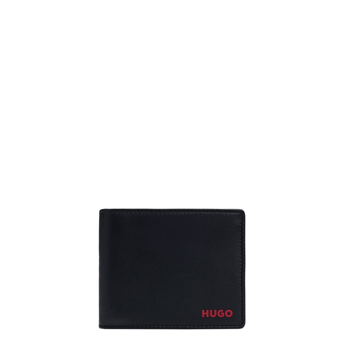 Hugo Subway Trifold Wallet black/red - 1