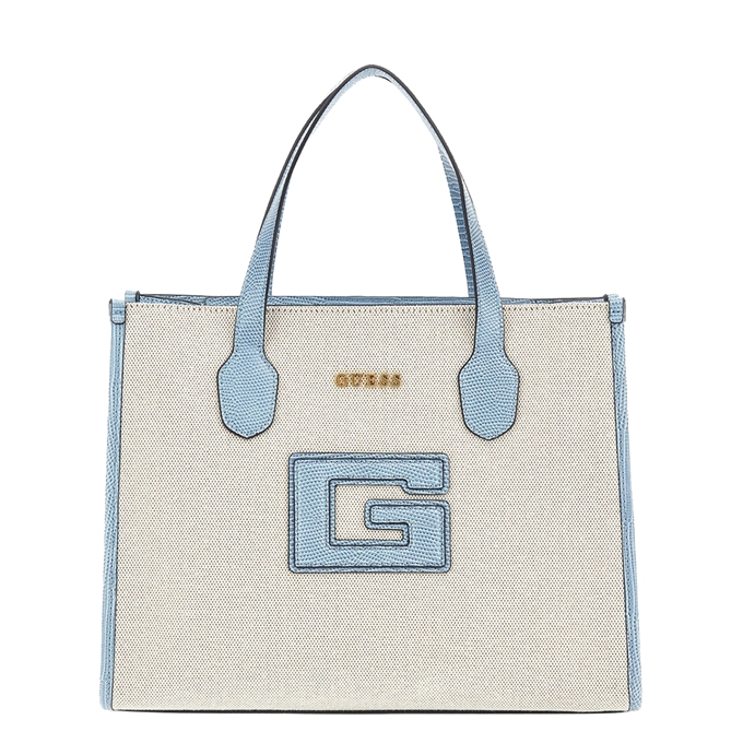 Guess G Status 2 Compartment Tote natural/light denim - 1