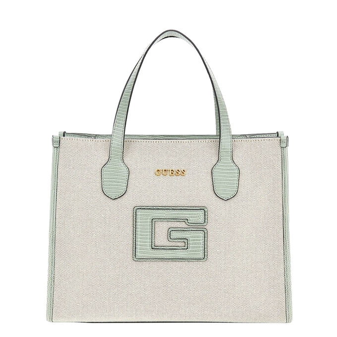 Guess G Status 2 Compartment Tote natural/sage - 1