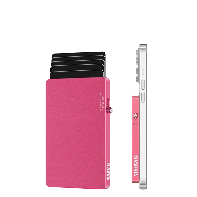 Valenta Cardprotector Aluminium Magsafe pink - 1