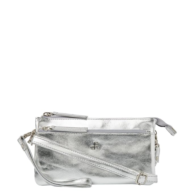 dR Amsterdam Metallics Shoulderbag - Clutch silver - 1