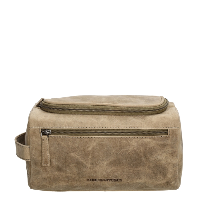 Hide & Stitches Idaho Urbane Kosmetiktasche dunkelsand - 1