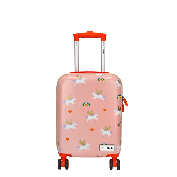Zebra Trends Travel Kinderkoffer roze - 1