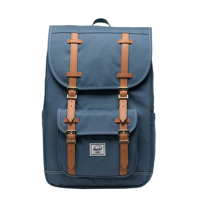 Herschel Supply Co. Little America Mid Backpack blue mirage/white stitch - 1