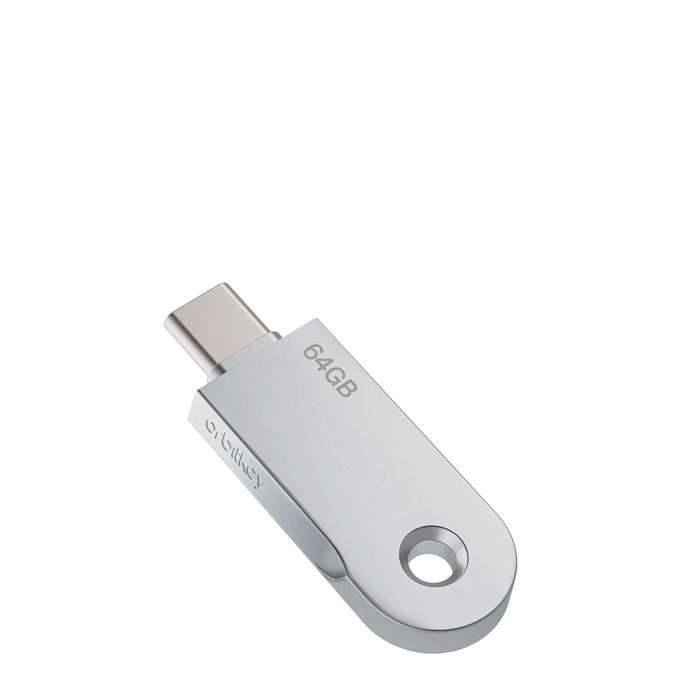 Orbitkey 2.0 USB-C 64 GB silver - 1