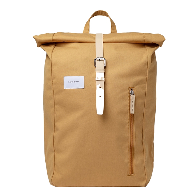Sandqvist Dante honey yellow with natural leather - 1