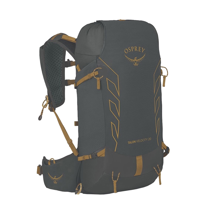 Osprey Talon Velocity 20 S/M dark charcoal/tumbleweed yellow - 1