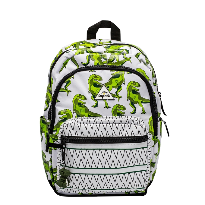 Little Legends Dino Backpack L groen / wit - 1