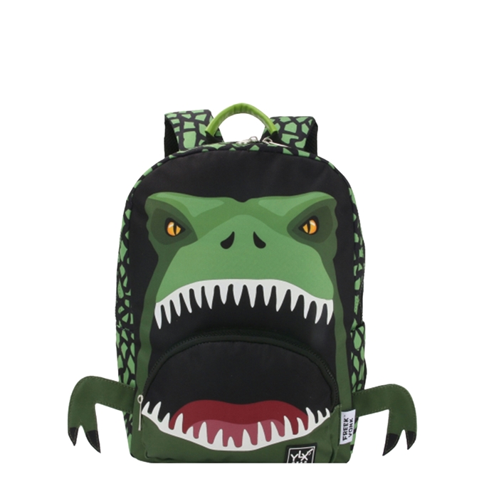 YLX Gear & Freek Vonk Kids Backpack green dino bite - 1