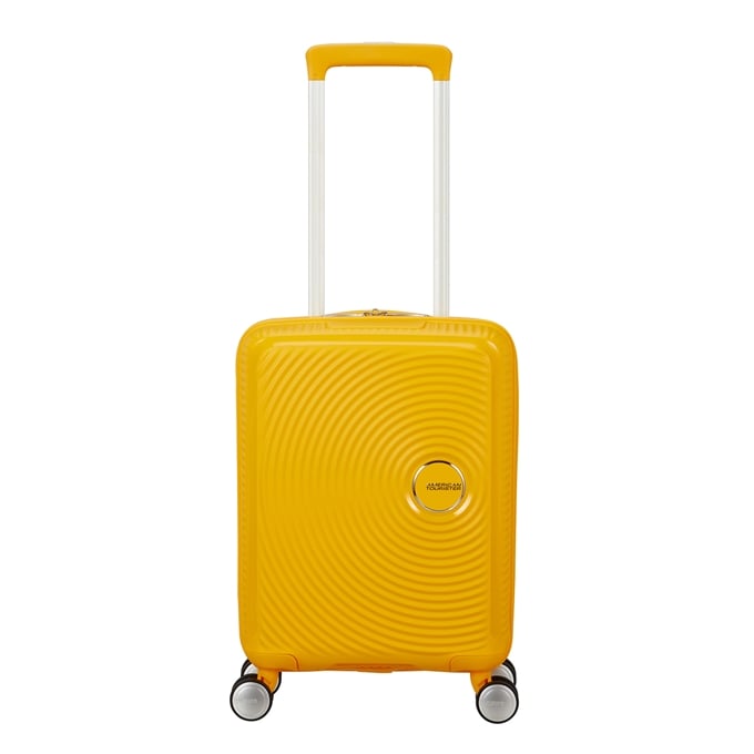 American Tourister Soundbox Mini Spinner 47 golden yellow - 1