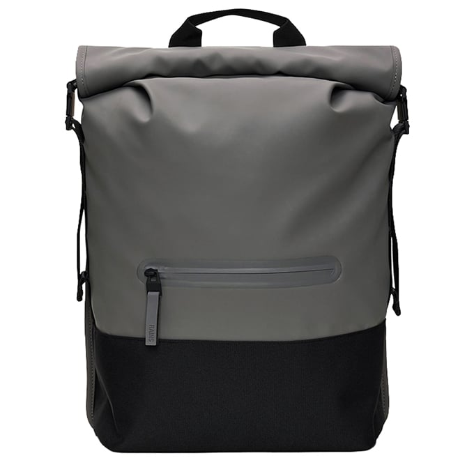 Rains Trail Rolltop Backpack W3 grey - 1