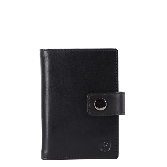 Valenta Card Wallet Leather MagSafe Luxe black - 1