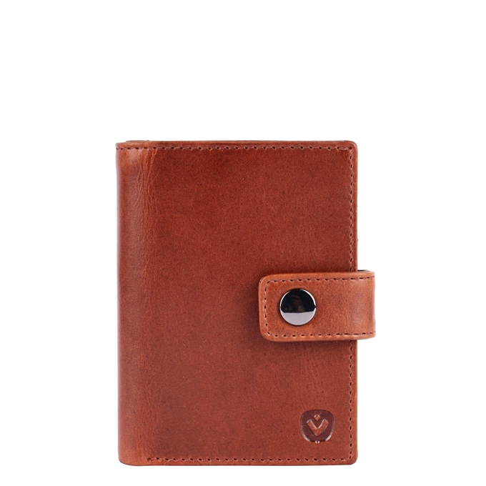 Valenta Card Wallet Leather MagSafe Luxe cognac - 1