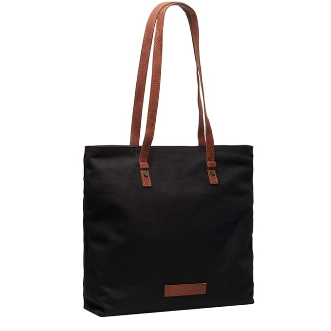 The Chesterfield Brand Alicia Washed Canvas Shopper black - 1