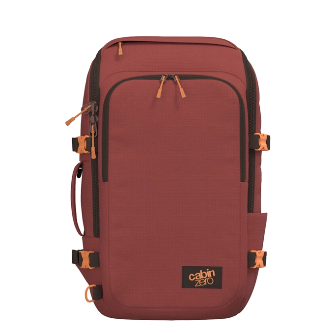 CabinZero Adventure Pro 32L Cabin Backpack sangria red - 1