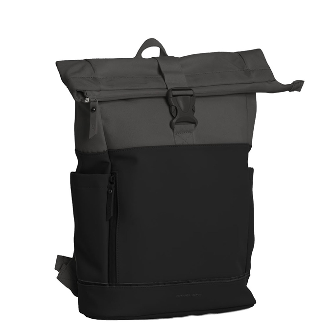 Daniel Ray Pittsburgh Water-Repellent Backpack black/grey - 1