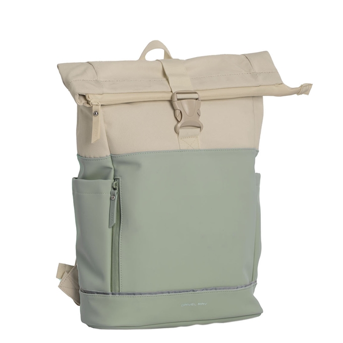 Daniel Ray Pittsburgh Water-Repellent Backpack mint/beige - 1